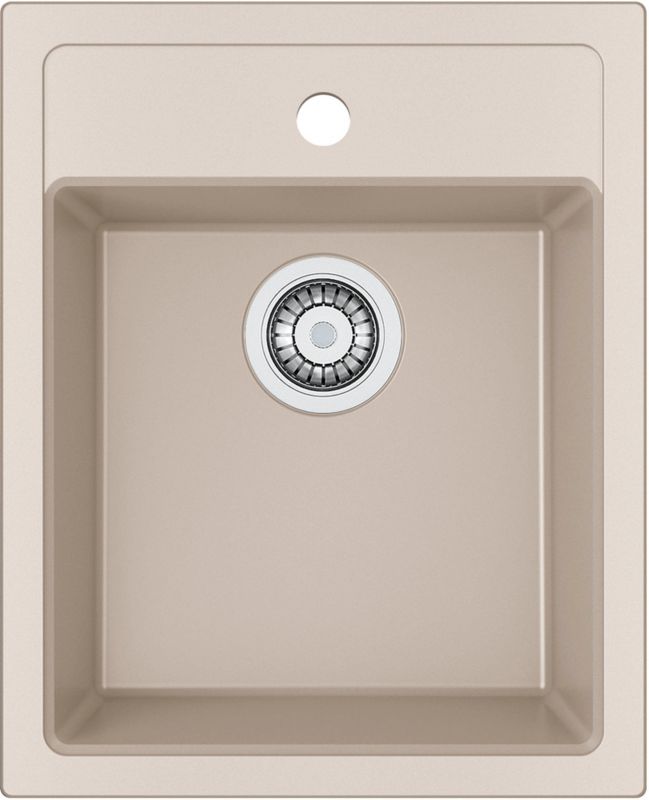Zlewozmywak Tectonite Franke Sid 1-komorowy beżowy