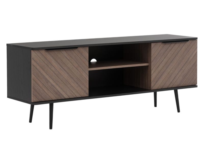 Szafka RTV MIRJAN 24 Pinelli PE04 czarny grafit/captains deck 1 szt.