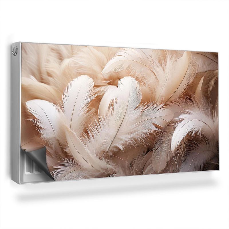 Magnes Na Kaloryfer Wallfluent 110x60 cm Jasne ciepłe Pióra 1 szt.