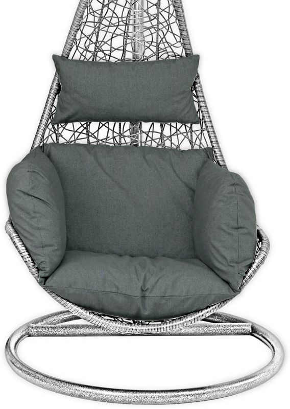 Poduszka na fotel wiszący AMPO szary turia 1 szt.