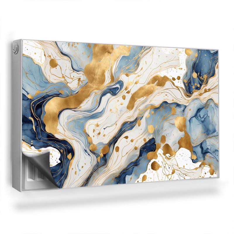 Ozdobny magnes na kaloryfer Wallfluent 100x60 cm Abstrakcyjne plamy 1 szt.