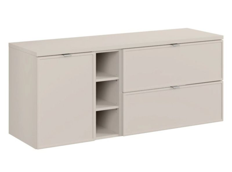 Szafka pod umywalkę COMAD nablatową BELLA CASHMERE 80cm kaszmir - zestaw z blatem 140cm 1 szt.