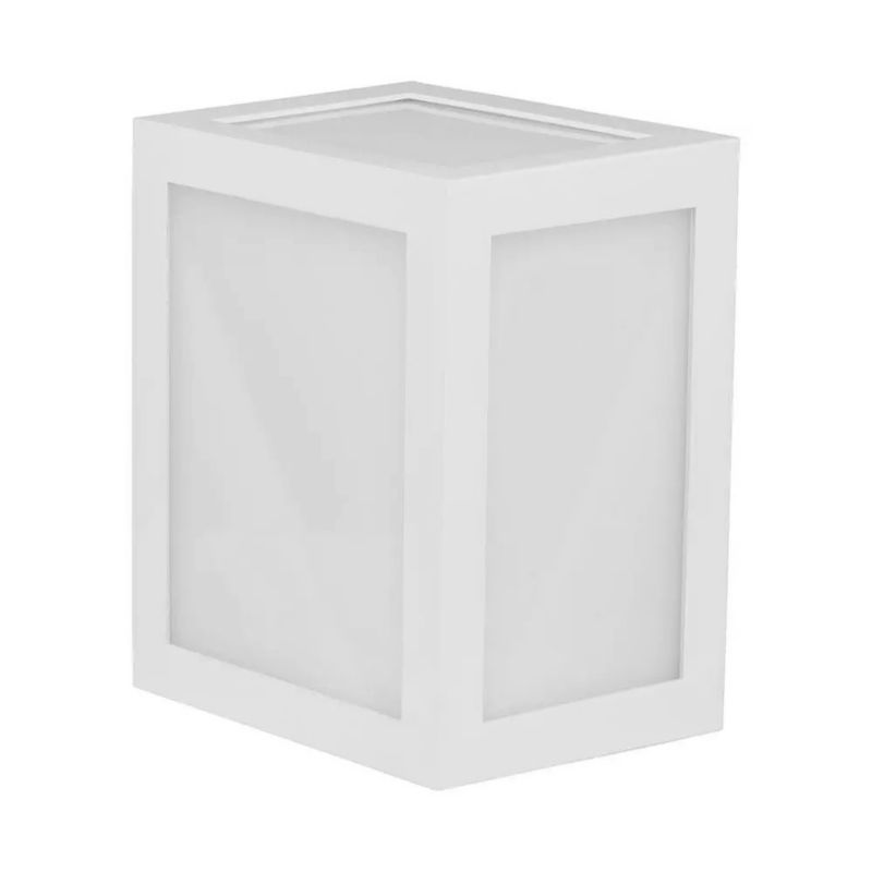 Kinkiet ścienny zewnętrzny V-TAC biały LED 12W 4000K 1350lm IP65 wym: 16 x 13 x 10,8 cm tworzywo sztuczne - 1 szt.