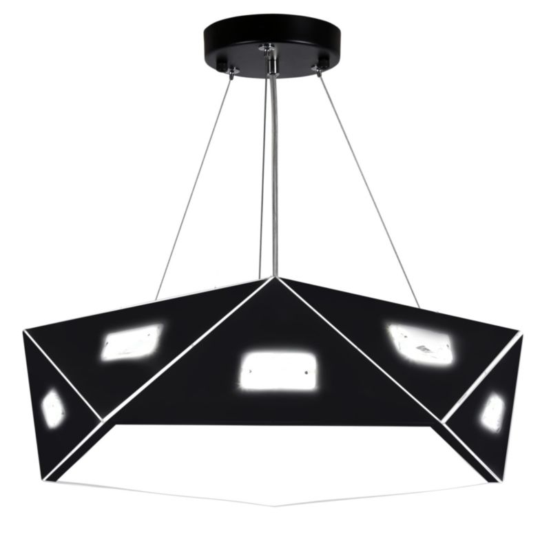 Lampa sufitowa Candellux Nemezis czarna wym: 125 x 42 x 42 cm 3xG9 x 40W 1 szt.