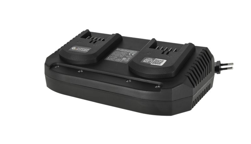 Szybka ładowarka dwuportowa do akumulatorów litowo-jonowych Könner & Söhnen 20V 2x3.5A 1 szt.