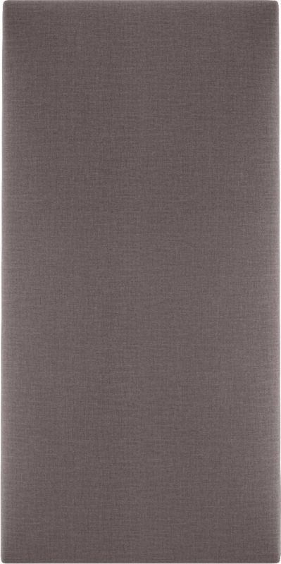 Panel ścienny tapicerowany Stegu Mollis F20 prostokąt 60 x 30 cm szary