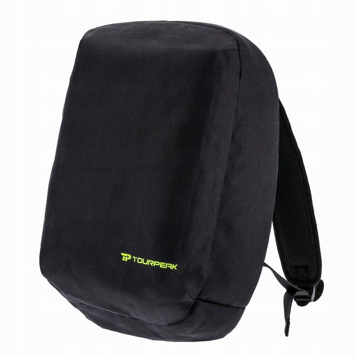 Plecak miejski JUMI podróżny na laptop 15,6" do samolotu 5 komorowy czarny 1 szt.