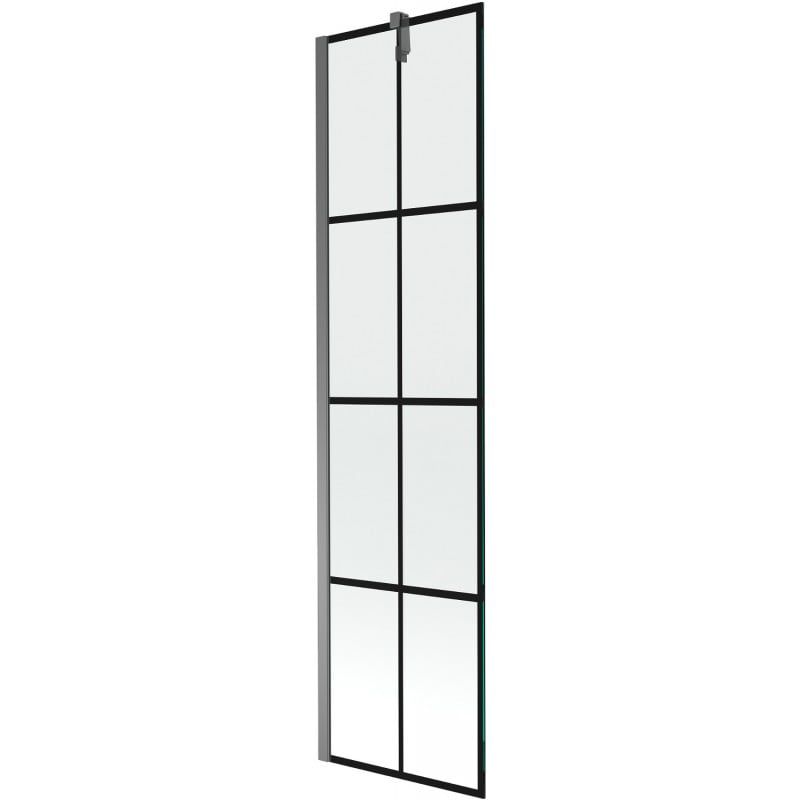 Parawan nawannowy 1-skrzydłowy Mexen Next czarny wzór 50 x 150 cm 1 szt.