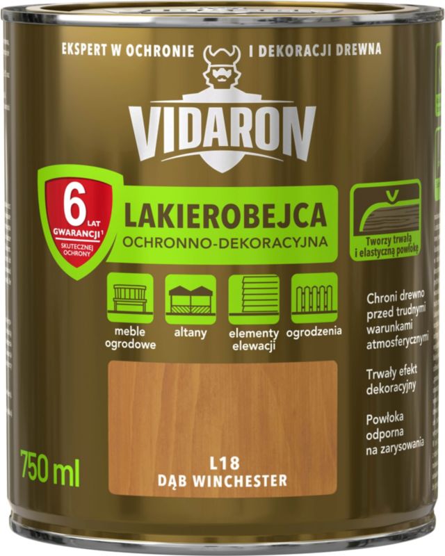 Lakierobejca Vidaron dąb winchester 0,75 l