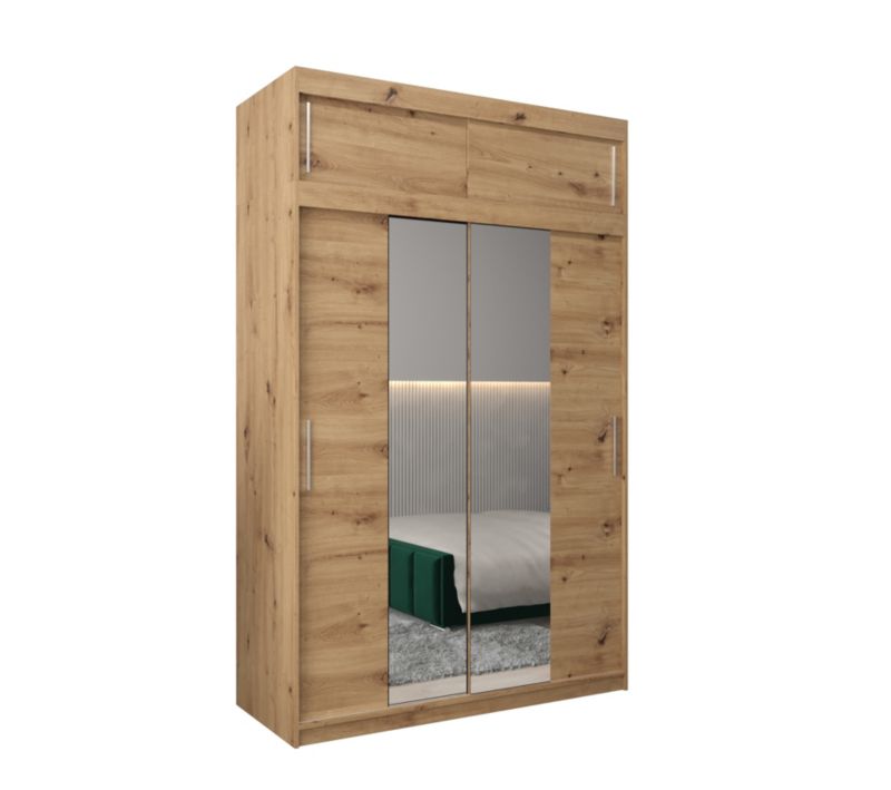 Szafa przesuwna Garderoba Abiks Tokyo 1 150 artisan + artisan z nadstawką 1 szt.