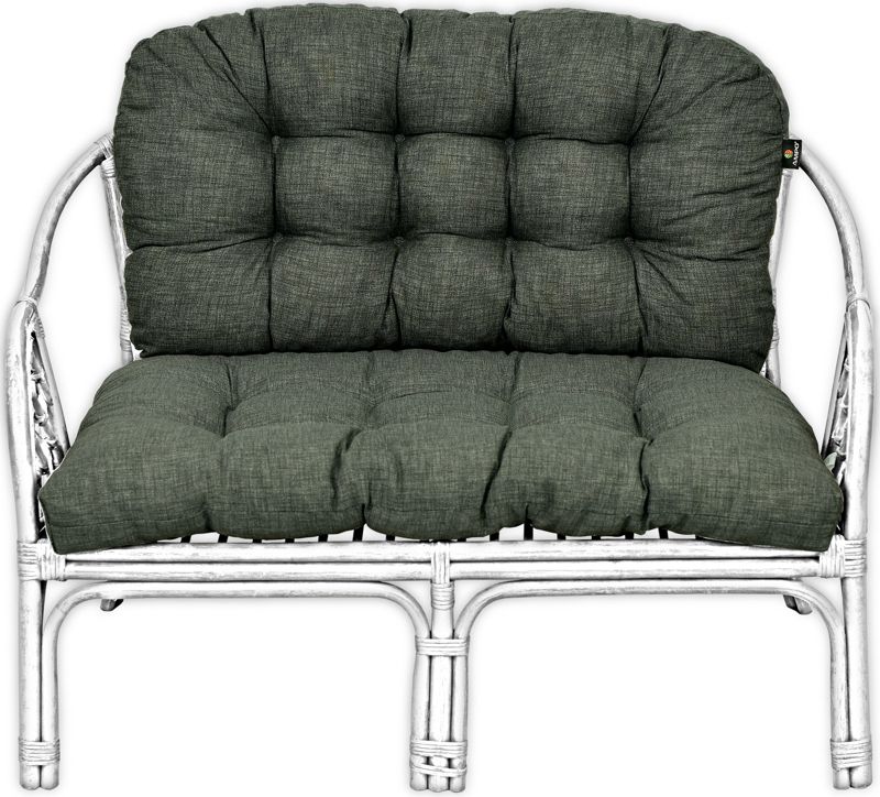 Poduszka na sofę rattanową AMPO antracyt 1 szt.