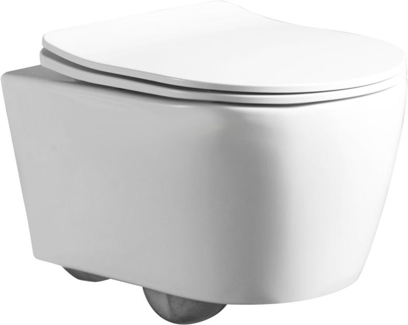 Miska WC wisząca LaVita Praia z deską wolnoopadającą, ceramika, biały połysk, 1 szt.