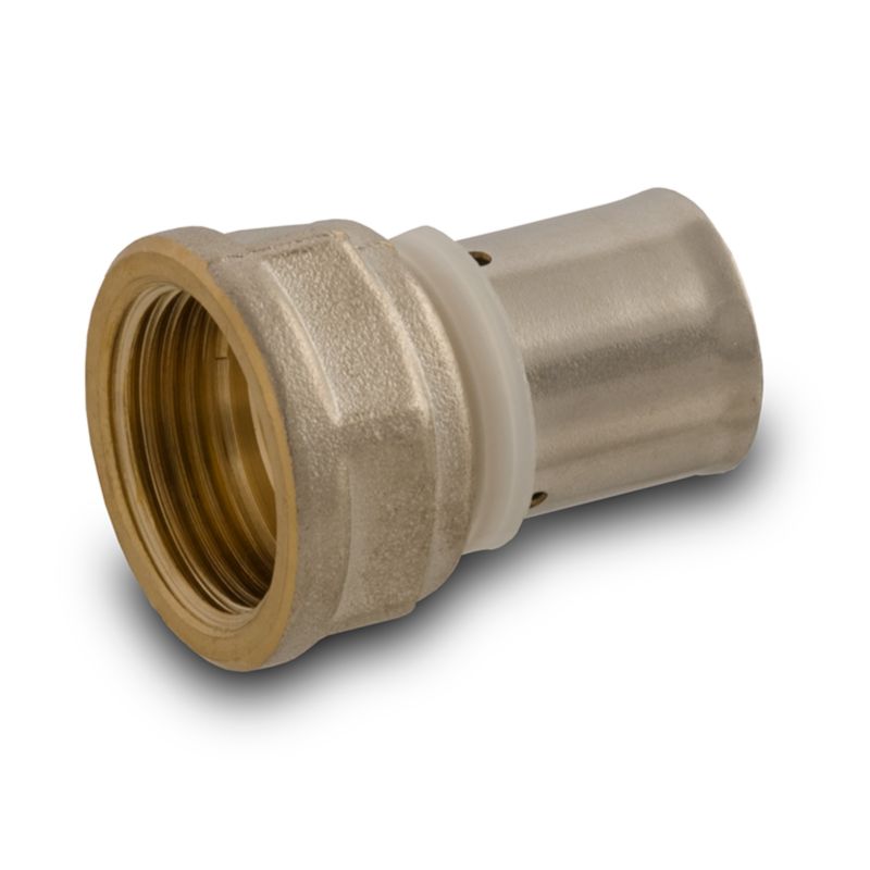 Złączka prosta zaprasowywana Idmar Group gwint wewnętrzny 1/2" x 16 x 2 mm