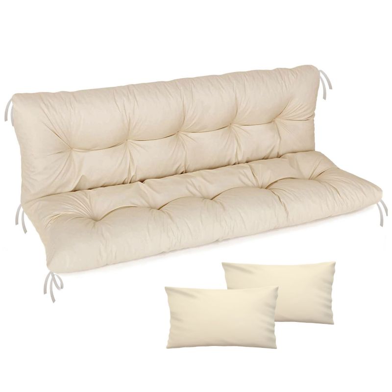 Poduszka materac na huśtawkę Comfort FEROCITY Beżowy 185x50x50 1 szt.