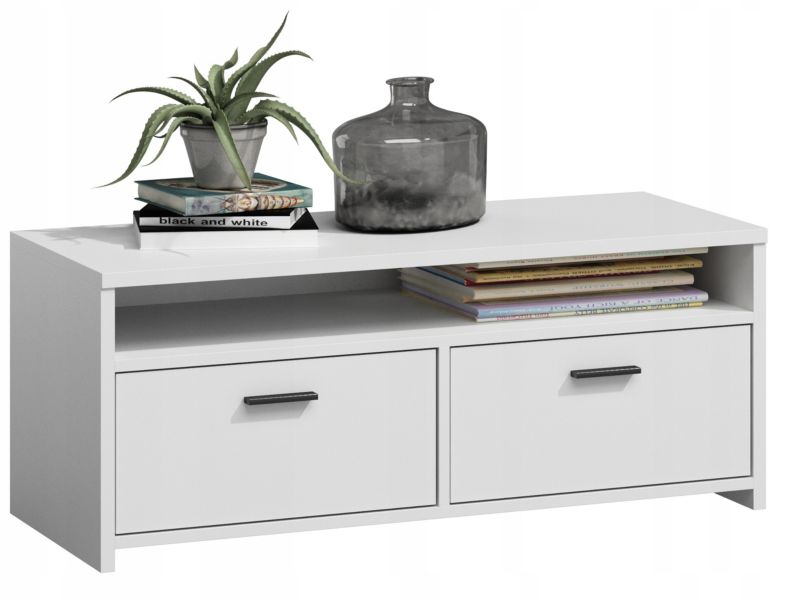 Szafka rtv Matkam stolik MILI 100 cm Per biały 1 szt.