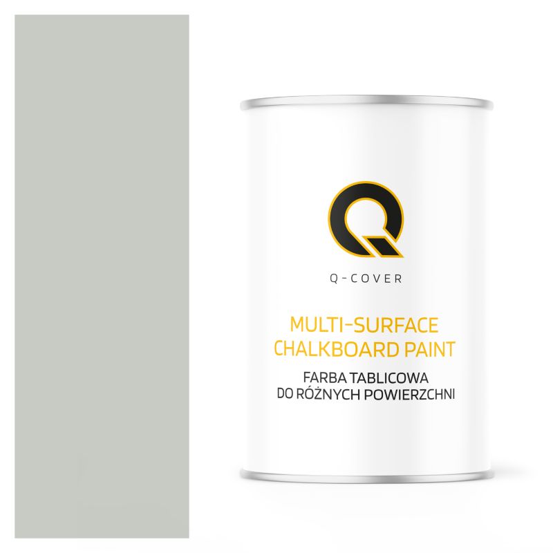 Farba Tablicowa Do Ścian Pisania Kredą Q-Cover Kolor Biały papirus RAL9018 Mat 1L