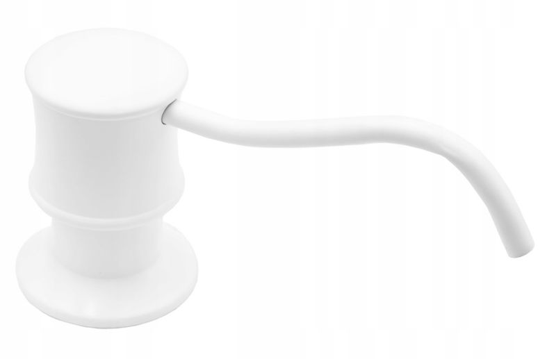 Dozownik Do Płyna Mydła Biały Granitan Retro Do Zlewozmywaka 1 szt.