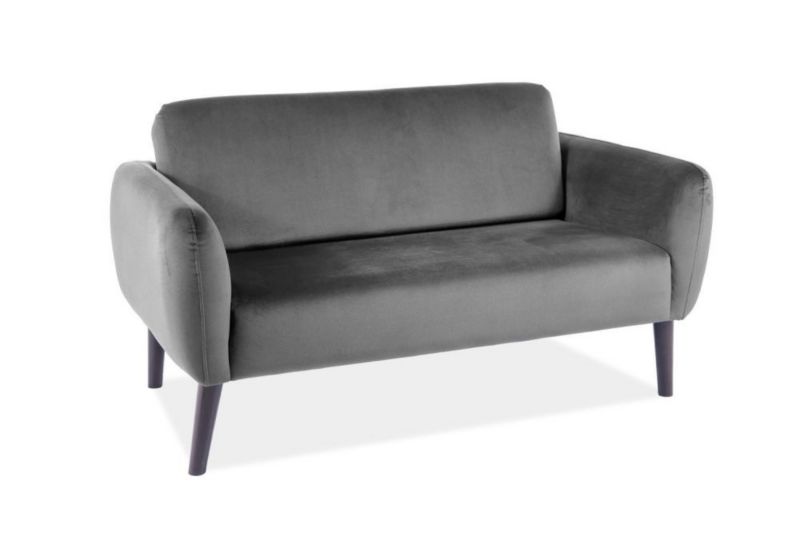 Sofa Signal ELSA VELVET szara dwuosobowa 1 szt