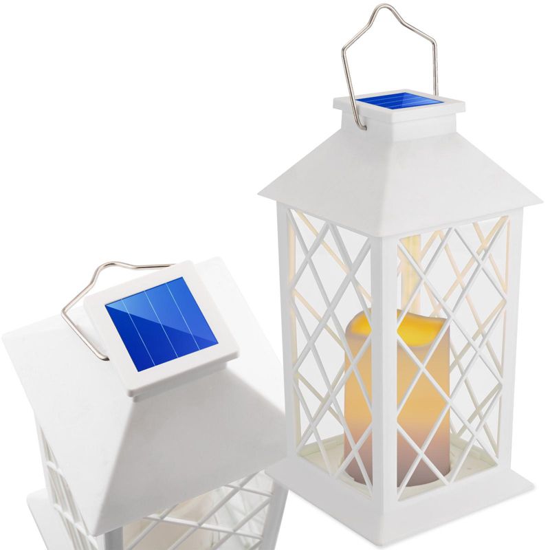 Lampa Solarna Lumiled Ogrodowa LED Stojąca Latarnia IP44 Wisząca Latarenka 1 szt.