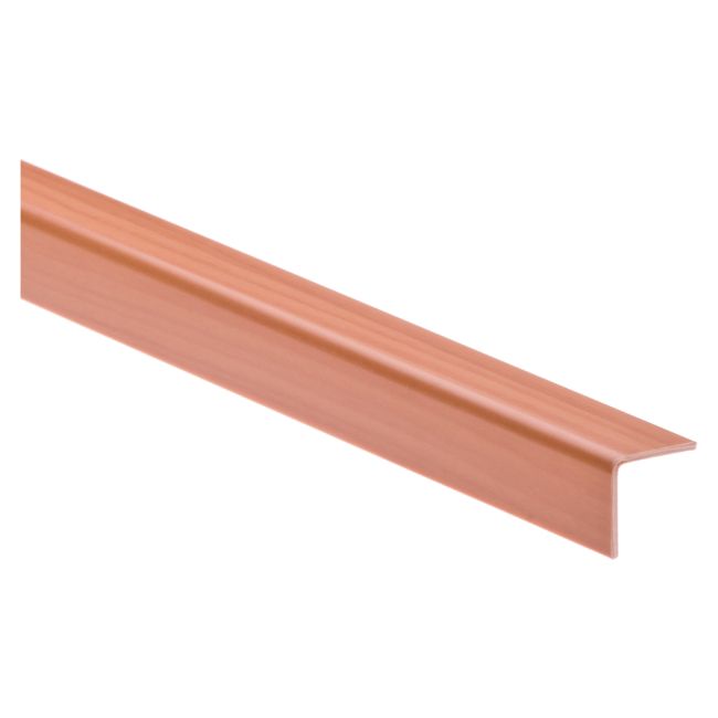 Kątownik PCV Cezar 15 x 15 x 1,1 mm 2 m olcha