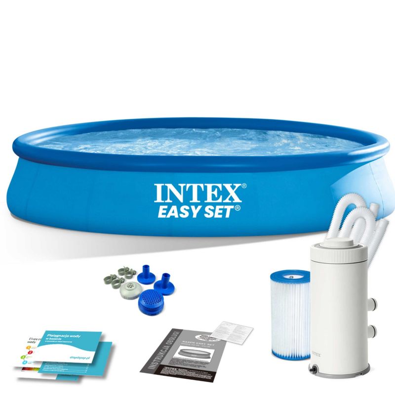Basen ogrodowy Intex z pompą 457x84 28158 1szt.