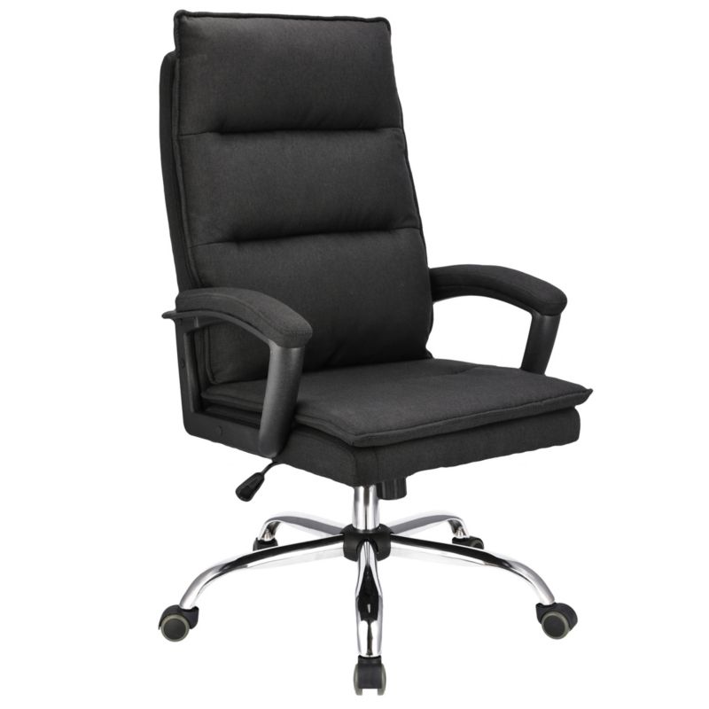 Fotel biurowy ergonomiczny JUMI do biurka obrotowy ESPO czarny 1 szt.