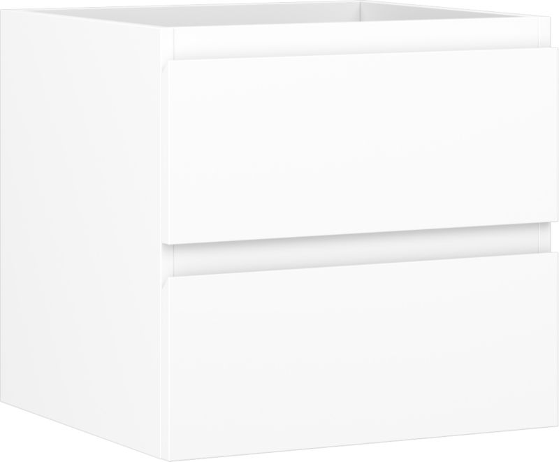 Szafka podumywalkowa Mexen Orio biały mat 50 cm 2 szuflady 1 szt.