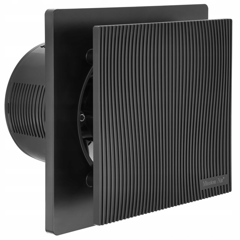 Wentylator łazienkowy Mission Air VENTIS LINEA 120 Black H+T 1szt