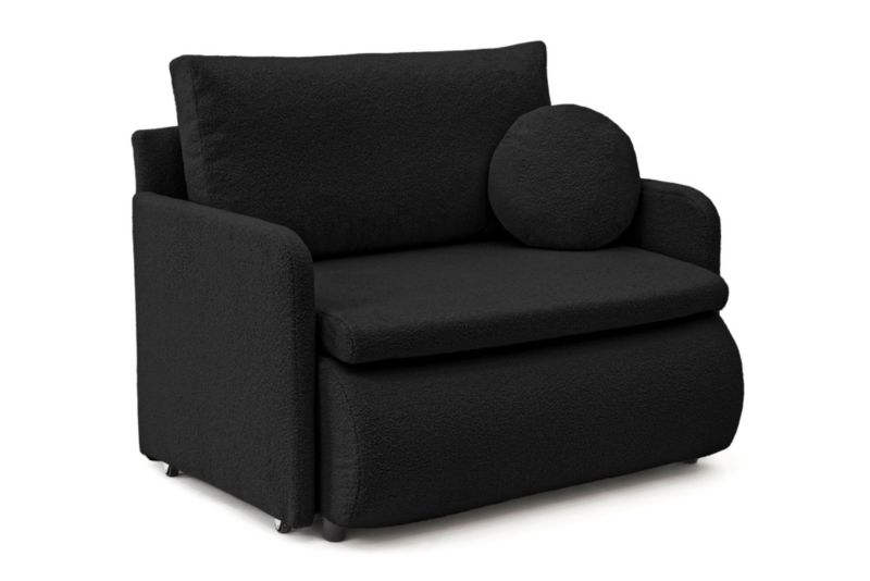 Sofa z funkcją spania MebleMWM DOTTI 100 anthology 19 boucle poduszka w zestawie 1 szt.