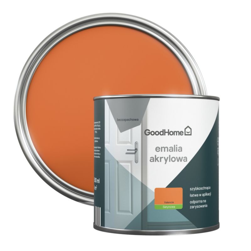 Emalia akrylowa plamoodporna GoodHome valencia 0,5 l