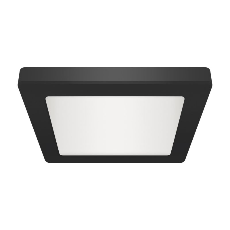 Plafon sufitowy nowoczesny Struhm Olga czarno-biały LED 18W 3000K-6500K 1790lm IP20 wym: 1,7 x 21,7 x 21,7 cm - 1 szt.