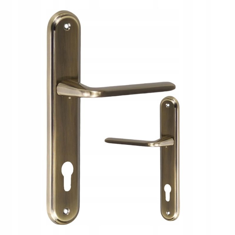 Klamka FEINZ Drzwiowa 90Mm Wkład Patyna Fiona Zestaw 1 szt.