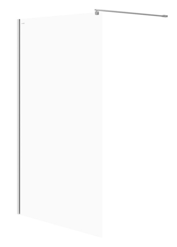 Ścianka prysznicowa Cersanit Mille walk-in 120 cm chrom szkło przezroczyste 1 szt.