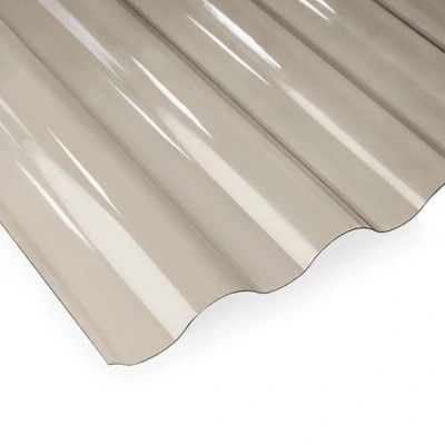 Płyta poliwęglan falista Polyxo dymna 76/18 900x2500/0,5 mm odporna na gradobicie 1 szt.