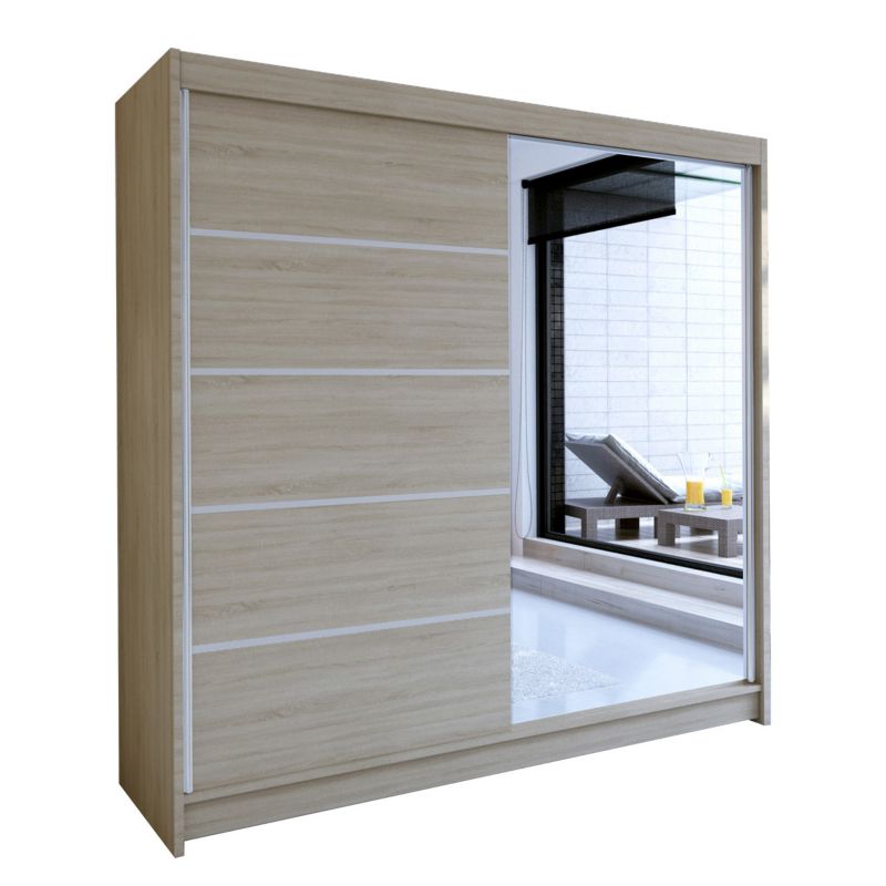 Szafa MIRJAN 24 z drzwiami przesuwnymi Talin III dąb sonoma 1 szt.