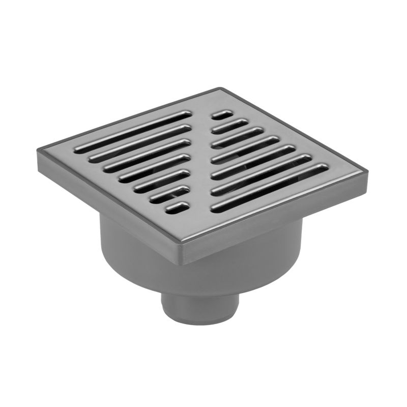 Wpust kanalizacyjny Instadrain prosty 5 cm nierdzewny 15 x 15 cm