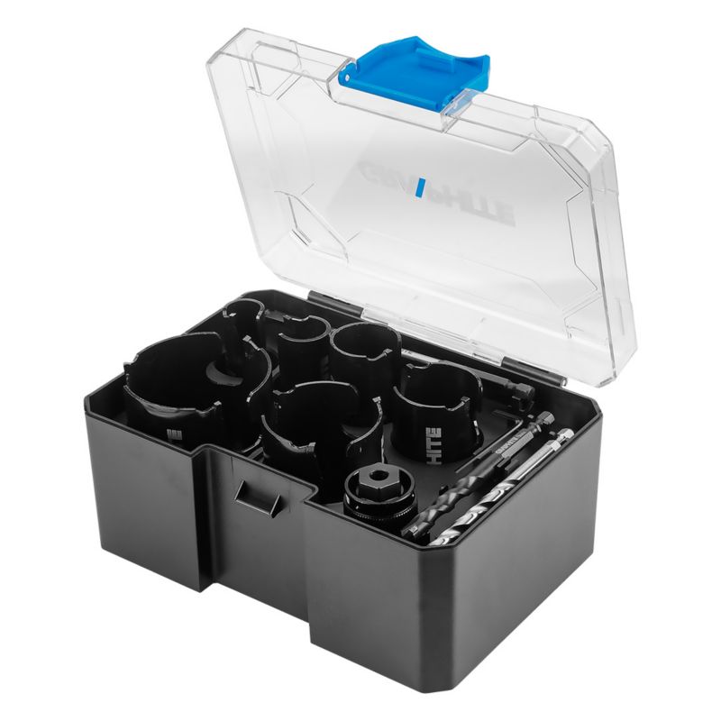 Otwornice stalowe GRAPHITE ostrze z węglika spiekanego (19,25,32,38,51,64mm) 1 kpl.