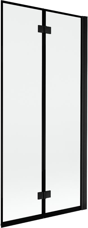 Parawan nawannowy Mexen Mist czarny 90x150 cm 2-skrzydłowy - 8A9-090-002-70-70-P 1 szt.