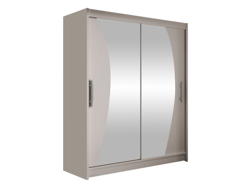 Szafa MIRJAN 24 z drzwiami przesuwnymi Presto X kaszmir/lustro 1 szt.