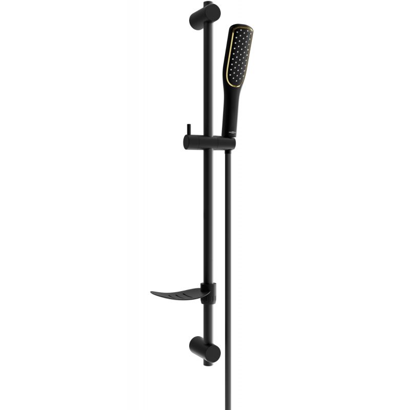 Zestaw prysznicowy suwany Mexen DF czarny 785494582-75 1 szt.