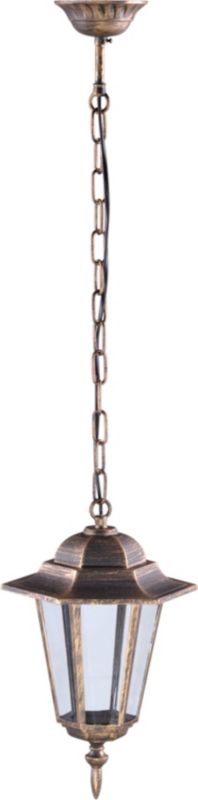 Lampa sufitowa zewnętrzna Kaja Standard czarno-złota LED 60W IP44 wym: 84 x 20 x 20 cm - 1 szt.