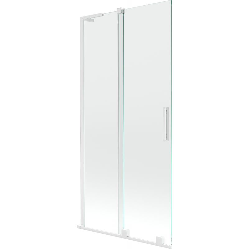 parawan nawannowy 2-skrzydłowy Mexen Velar L biały 95x150 cm 1 szt.