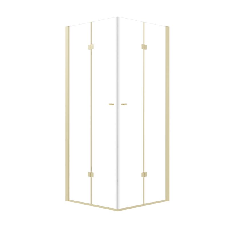 Kabina prysznicowa SEVANTE MAUNA 120x90 prostokątna składana złota 1 szt.