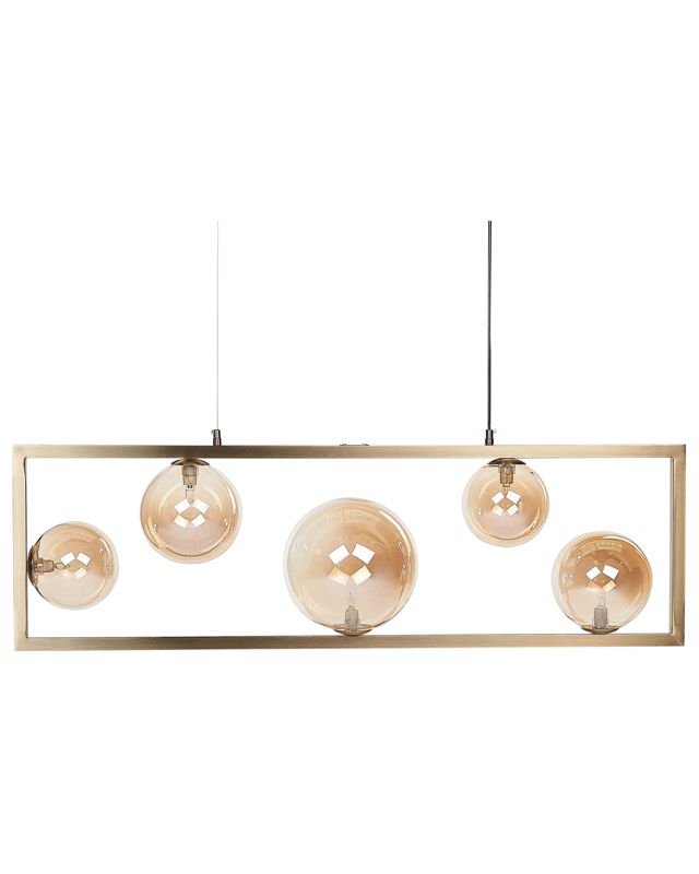 Lampa wisząca Geehi Metal Mosiężny 1 szt.