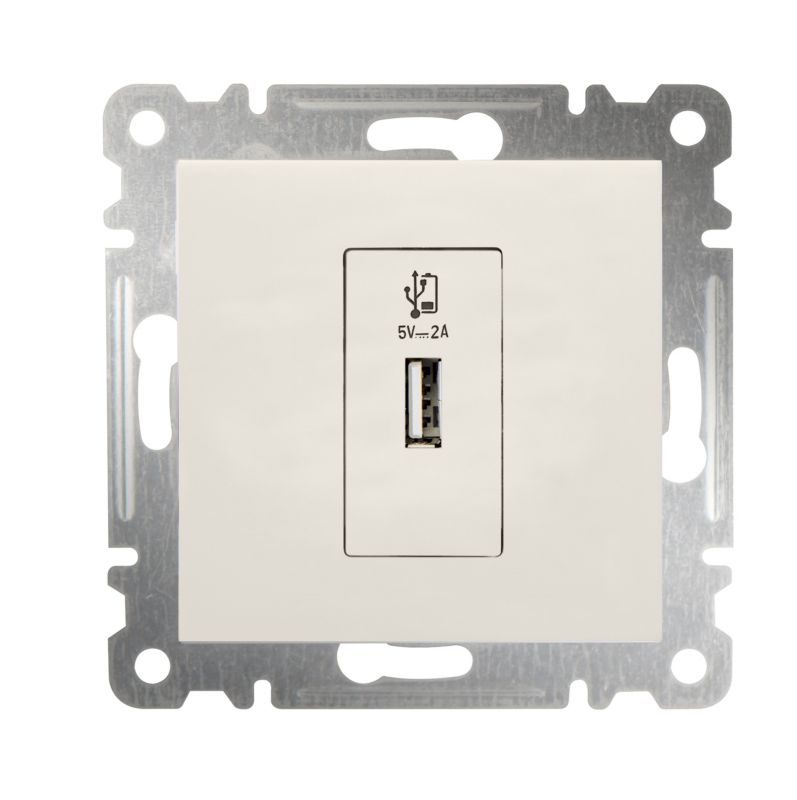 Gniazdo USB pojedyncze Makel Karea Perla