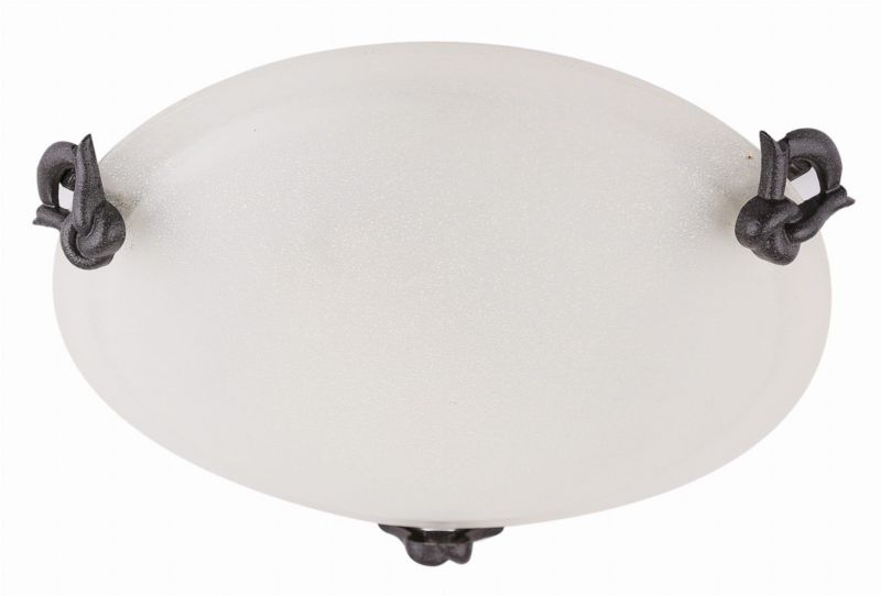 Plafon sufitowy Candellux Eva patyna-biały 1 x E27 x 40W IP20 wym: 9 x 30 x 30 cm - 1 szt.