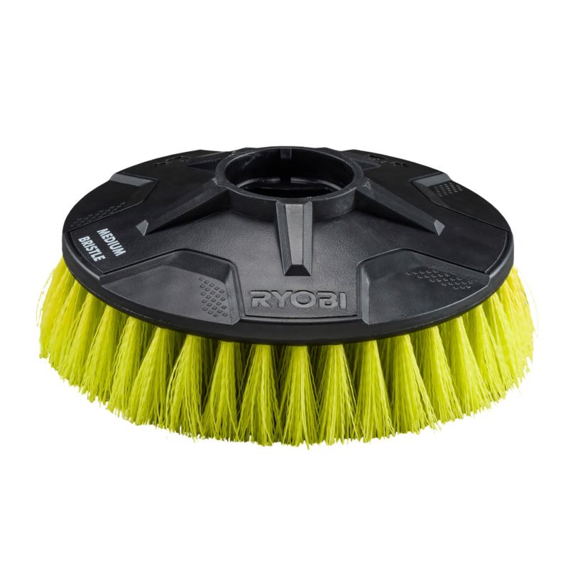 Szczotka Końcówka Myjąca Do Szorowania z Włosiem Średnio Twardym RYOBI 15 cm