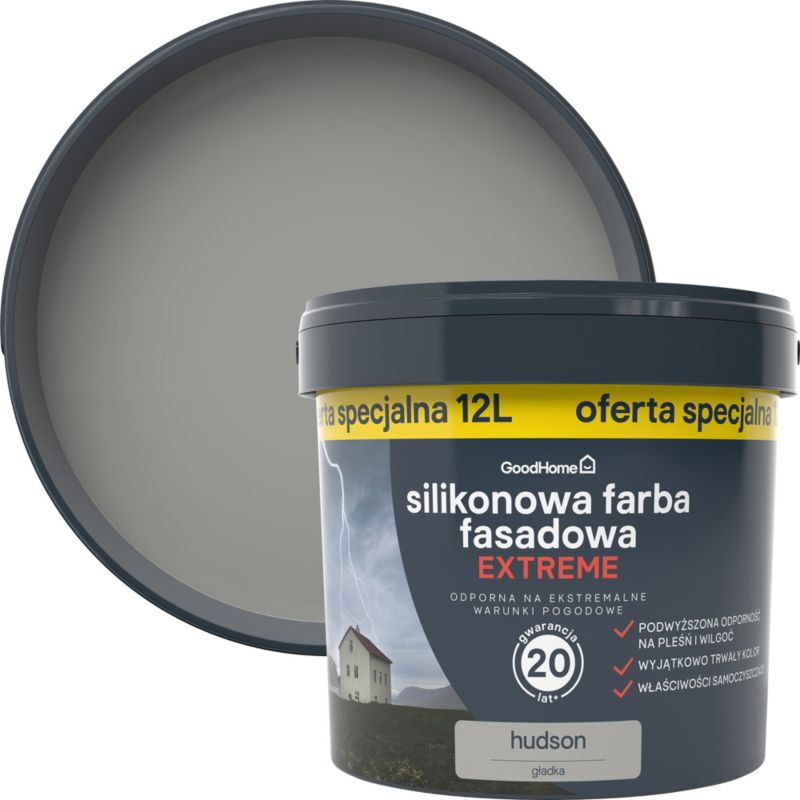 Farba elewacyjna GoodHome Premium Hudson 12 l