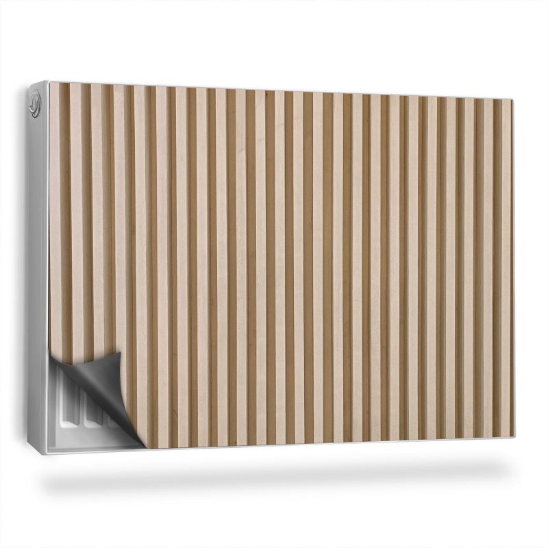 Magnes Na Kaloryfer Wallfluent 90x60 cm Jasne drewniane lamele 1 szt.