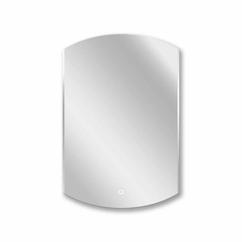 Lustro 40x60 vetro verde nieregularne srebrne LED Barco 1 szt.